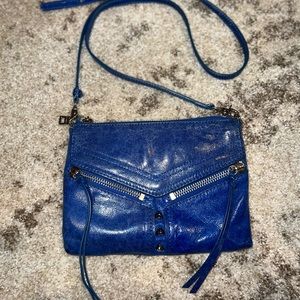 Blue Botkier Crossbody bag with silver studs